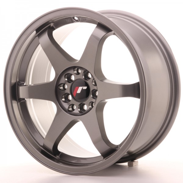 JR Wheels JR3 17x8 ET35 4x100/114 Gun metal